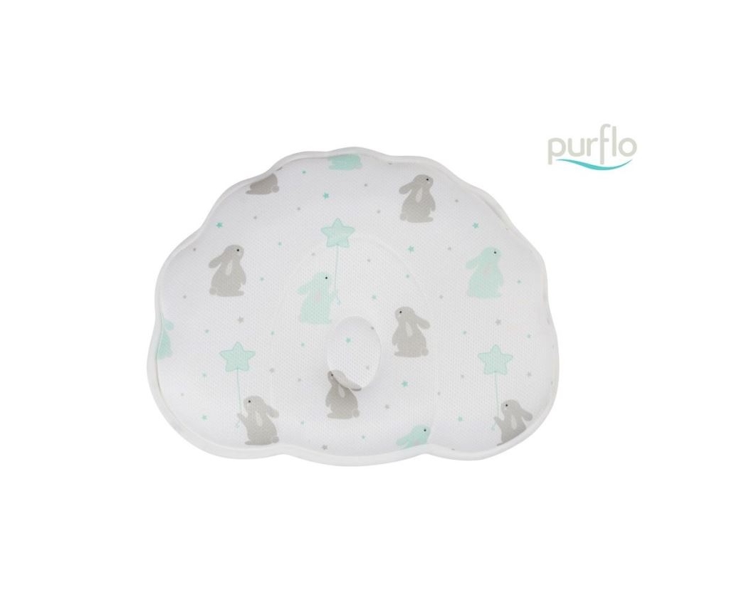 Dupont 嬰兒透氣枕 (0-18個月) - 兔仔